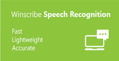 Winscribe Speech Recognition Navigation